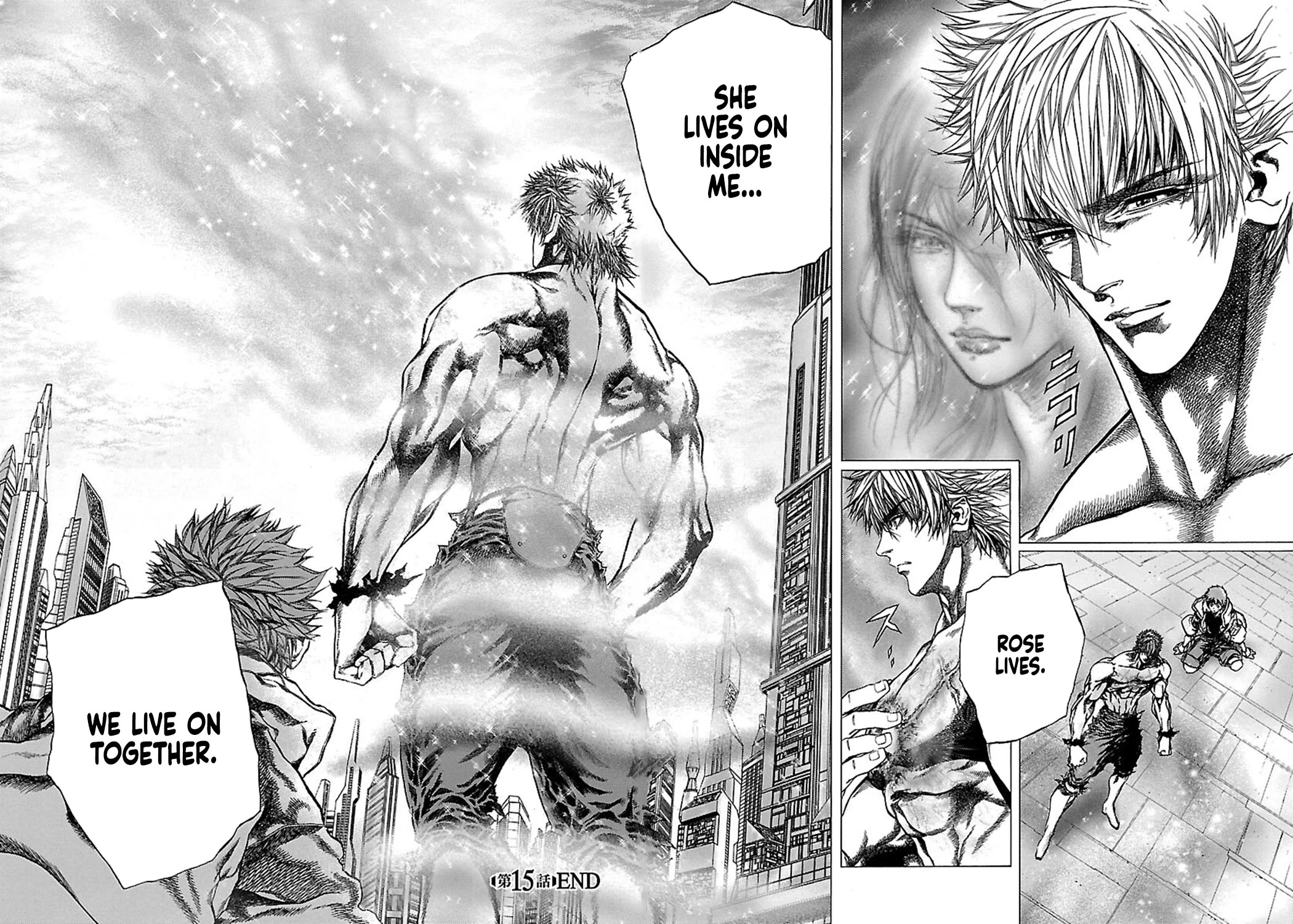 Cyber Blue: Ushinawareta Kodomotachi Chapter 15 page 34 - Chapter 15: Bear the Sorrow