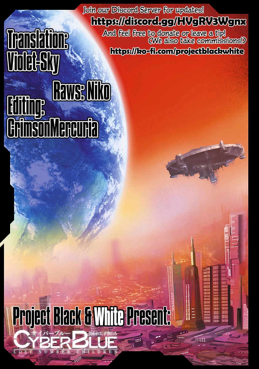 Cyber Blue: Ushinawareta Kodomotachi Chapter 17 page 36 - Chapter 17: Cosmic Lifeform Fusion