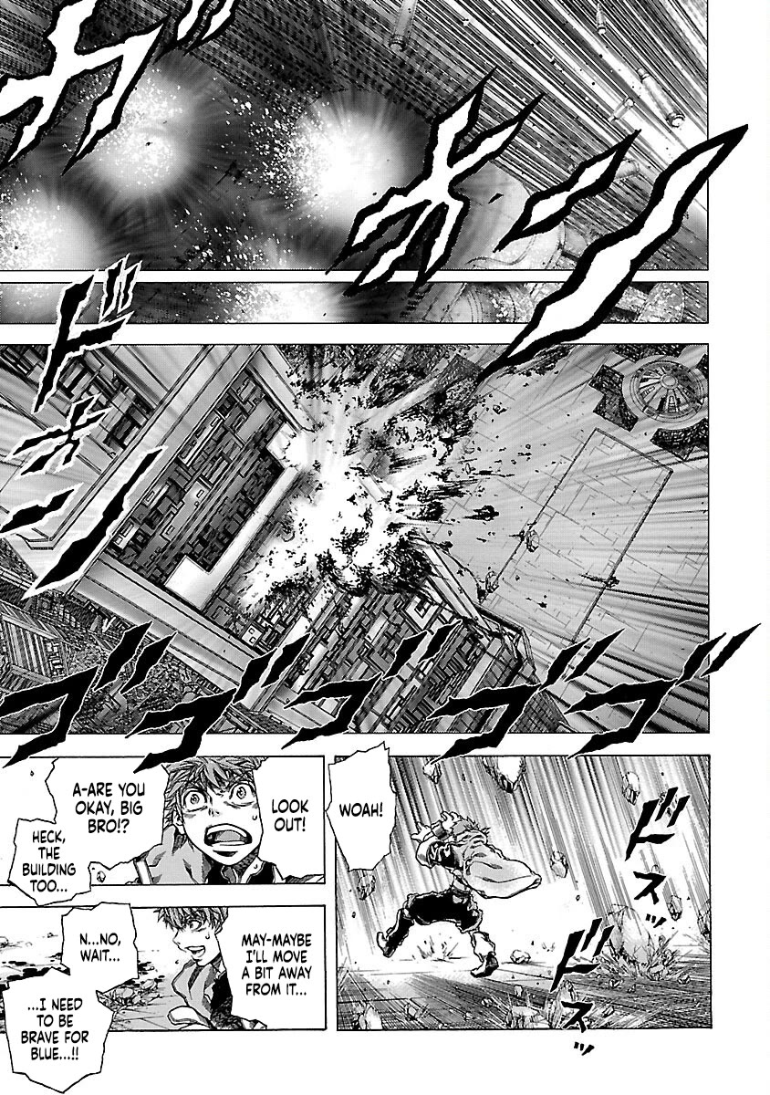 Cyber Blue: Ushinawareta Kodomotachi Chapter 17 page 9 - Chapter 17: Cosmic Lifeform Fusion