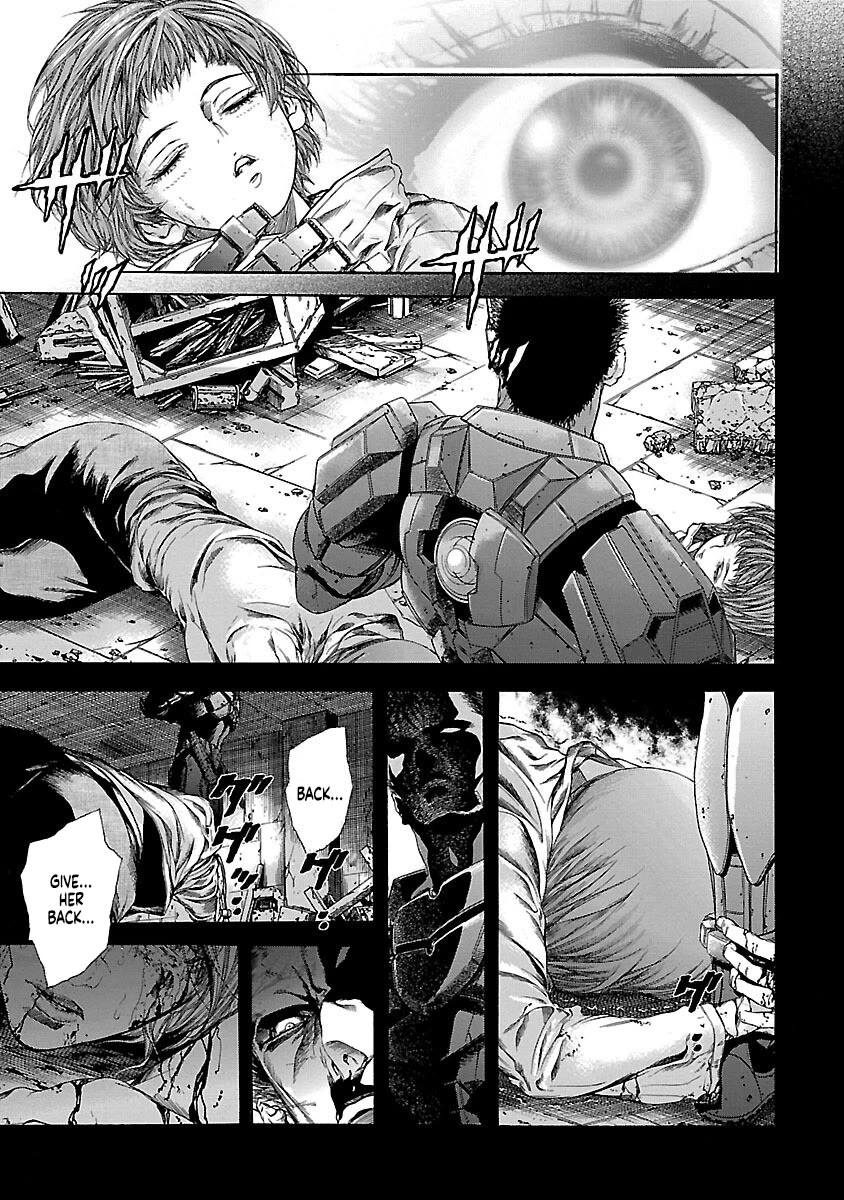 Cyber Blue: Ushinawareta Kodomotachi Chapter 18 page 21 - Chapter 18: Sacrifice