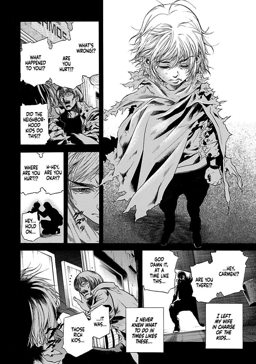 Cyber Blue: Ushinawareta Kodomotachi Chapter 7 page 14 - Chapter 7: Hurry and Wake Up the Bio-beast!