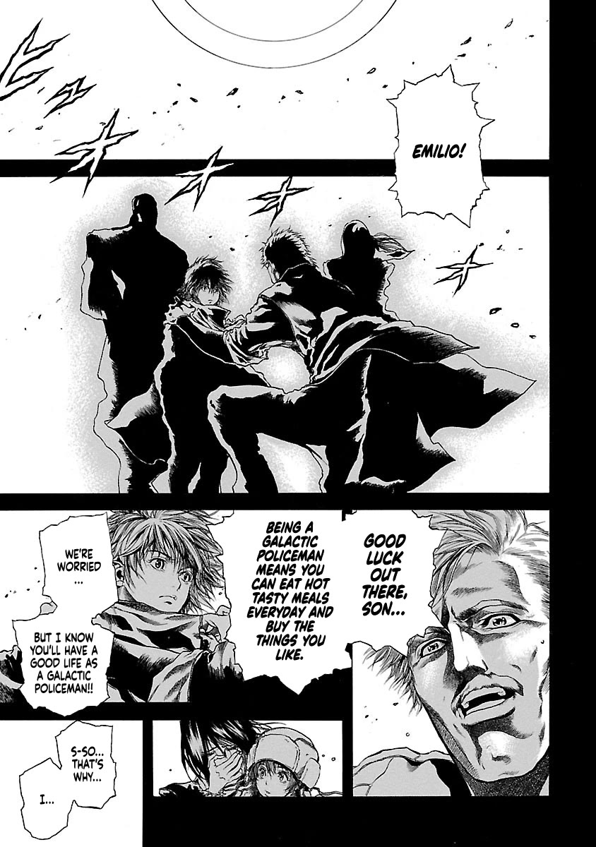 Cyber Blue: Ushinawareta Kodomotachi Chapter 7 page 17 - Chapter 7: Hurry and Wake Up the Bio-beast!