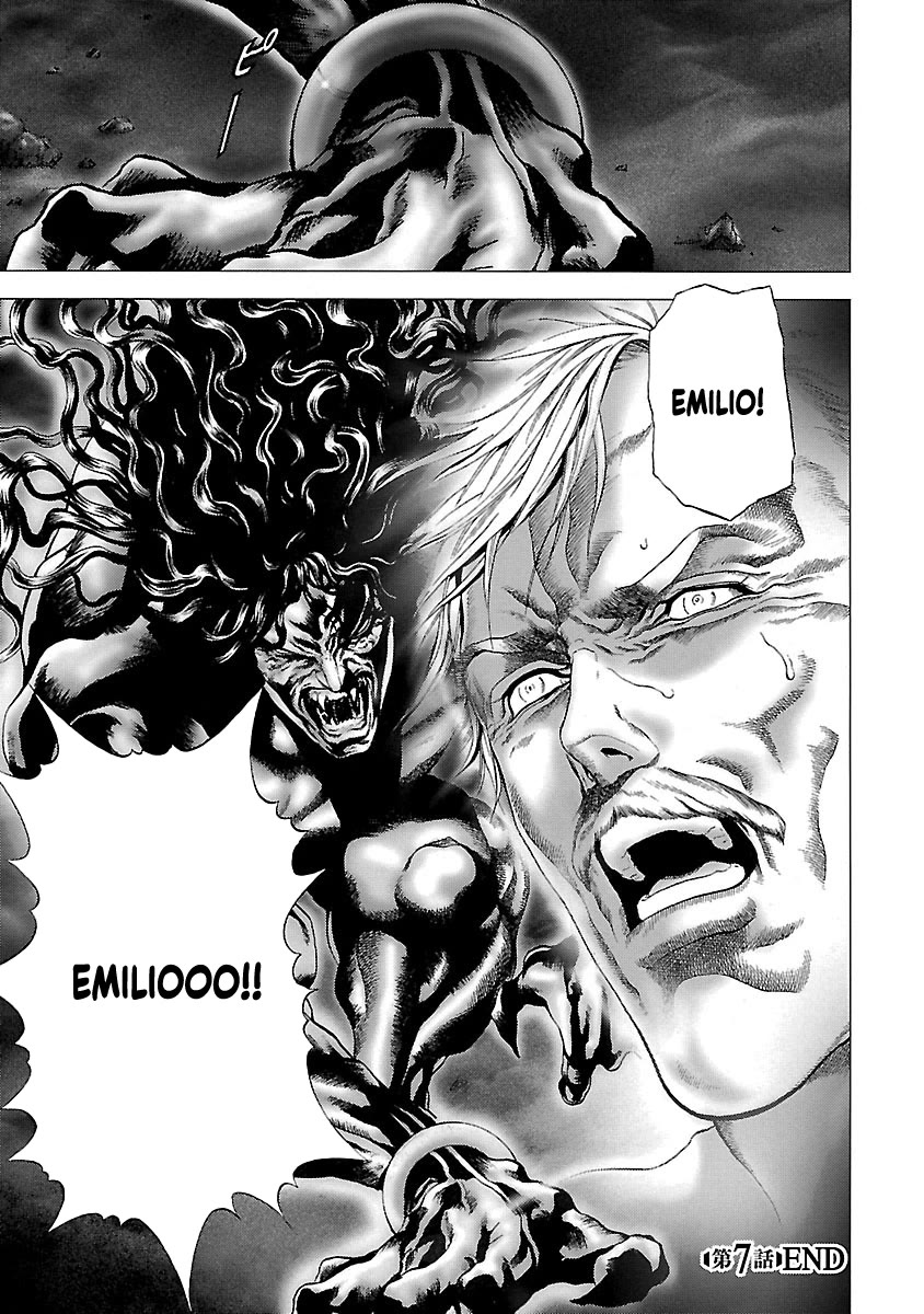 Cyber Blue: Ushinawareta Kodomotachi Chapter 7 page 34 - Chapter 7: Hurry and Wake Up the Bio-beast!