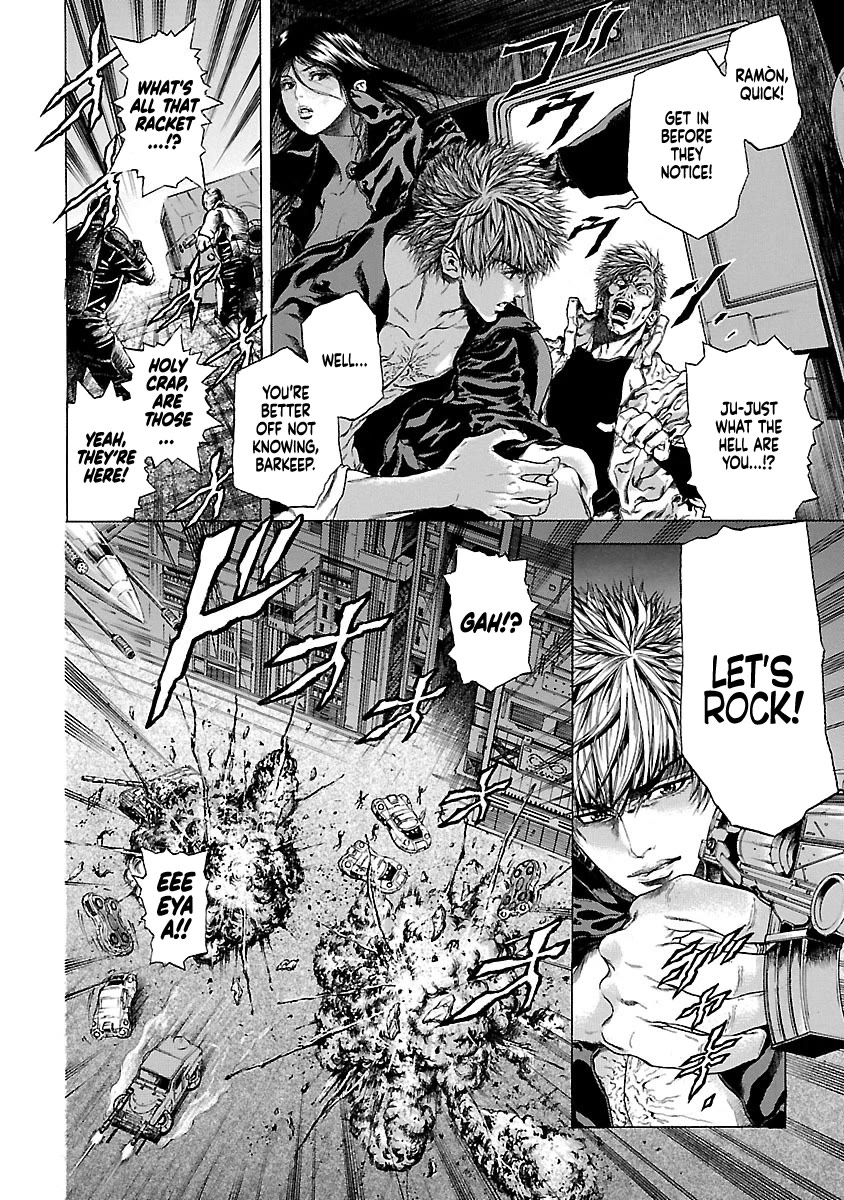Cyber Blue: Ushinawareta Kodomotachi Chapter 7 page 5 - Chapter 7: Hurry and Wake Up the Bio-beast!