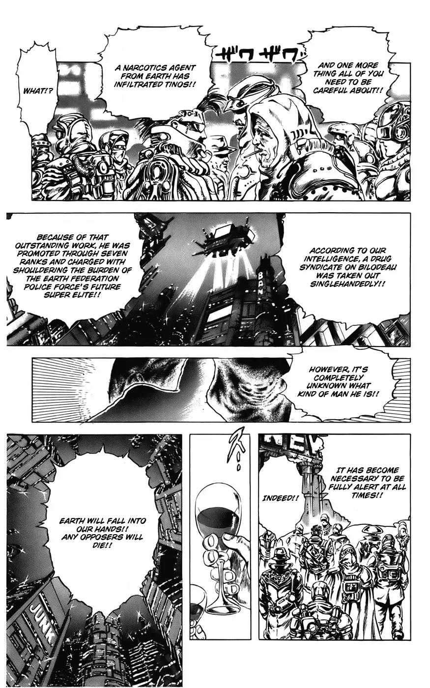 Cyber Blue Chapter 12 page 3 - Chapter 12: Savage Planet Tinos
