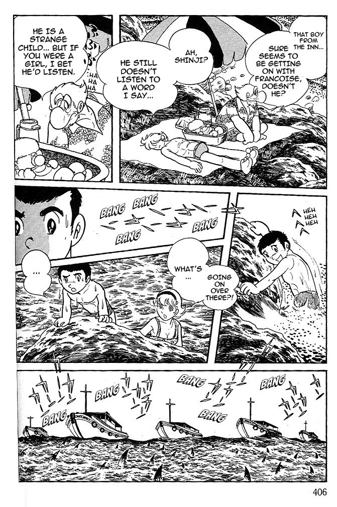 Cyborg 009 - Black-hen Chapter 6.2 page 3 - Chapter 6 v2 : The Dolphin and The Boy