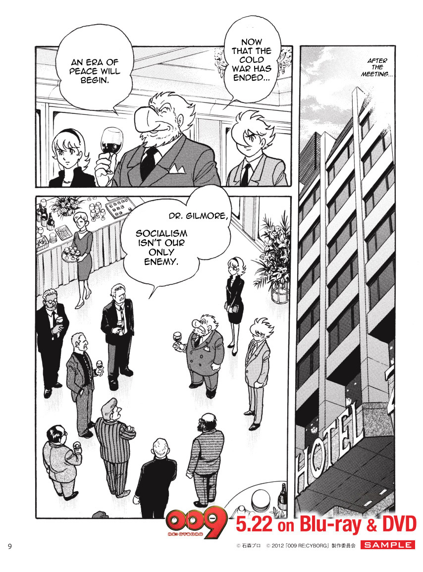 Cyborg 009 Journey ~Setting Off~ Chapter 0.1 page 1 - Chapter 0.1 : Preview