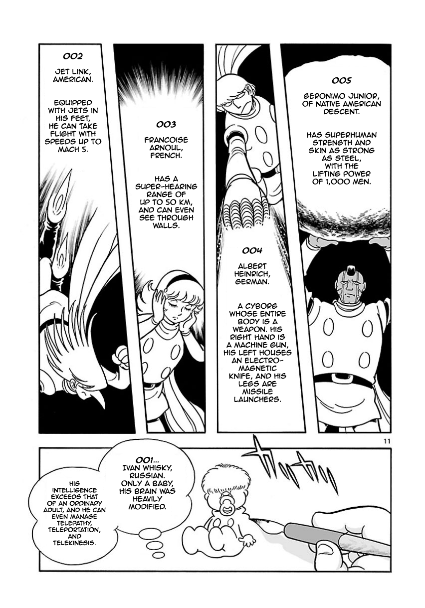 Cyborg 009 - Kanketsu Hen Conclusion - God's War Chapter 1.2 page 10 - Chapter 1 v2 : Prologue; Cyborg 001: The Fluttering of Angels