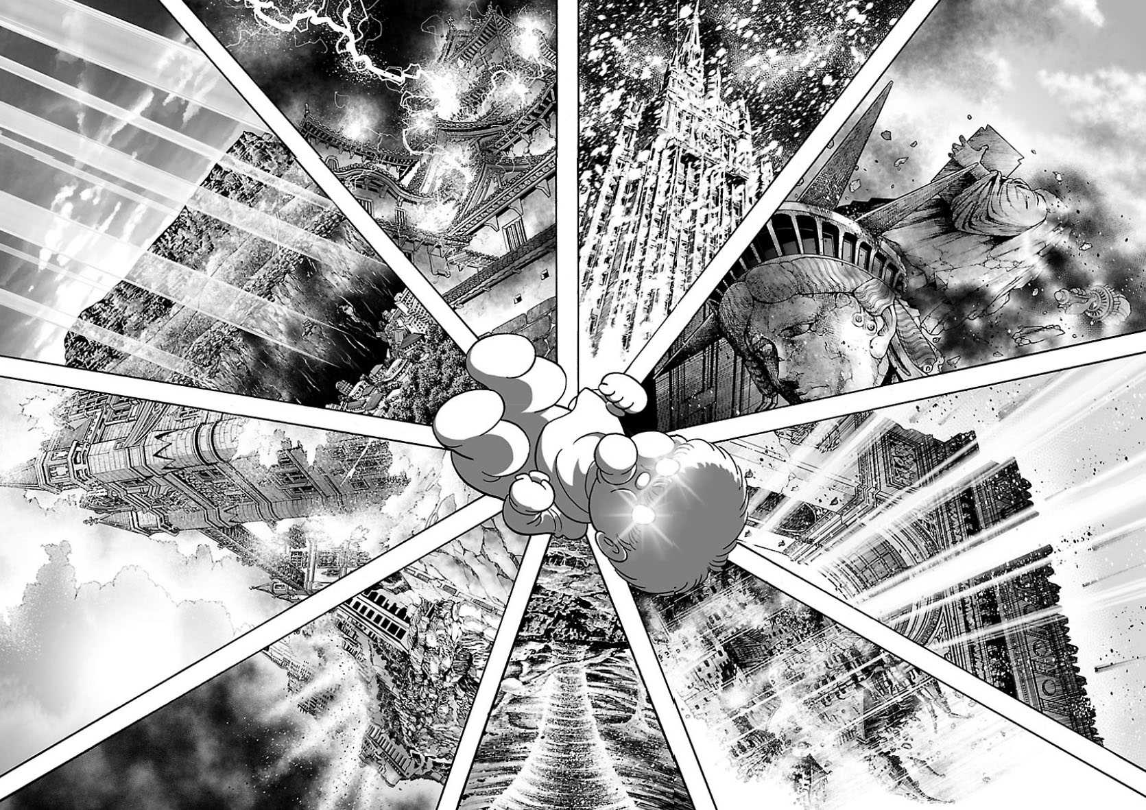 Cyborg 009 - Kanketsu Hen Conclusion - God's War Chapter 1.2 page 27 - Chapter 1 v2 : Prologue; Cyborg 001: The Fluttering of Angels
