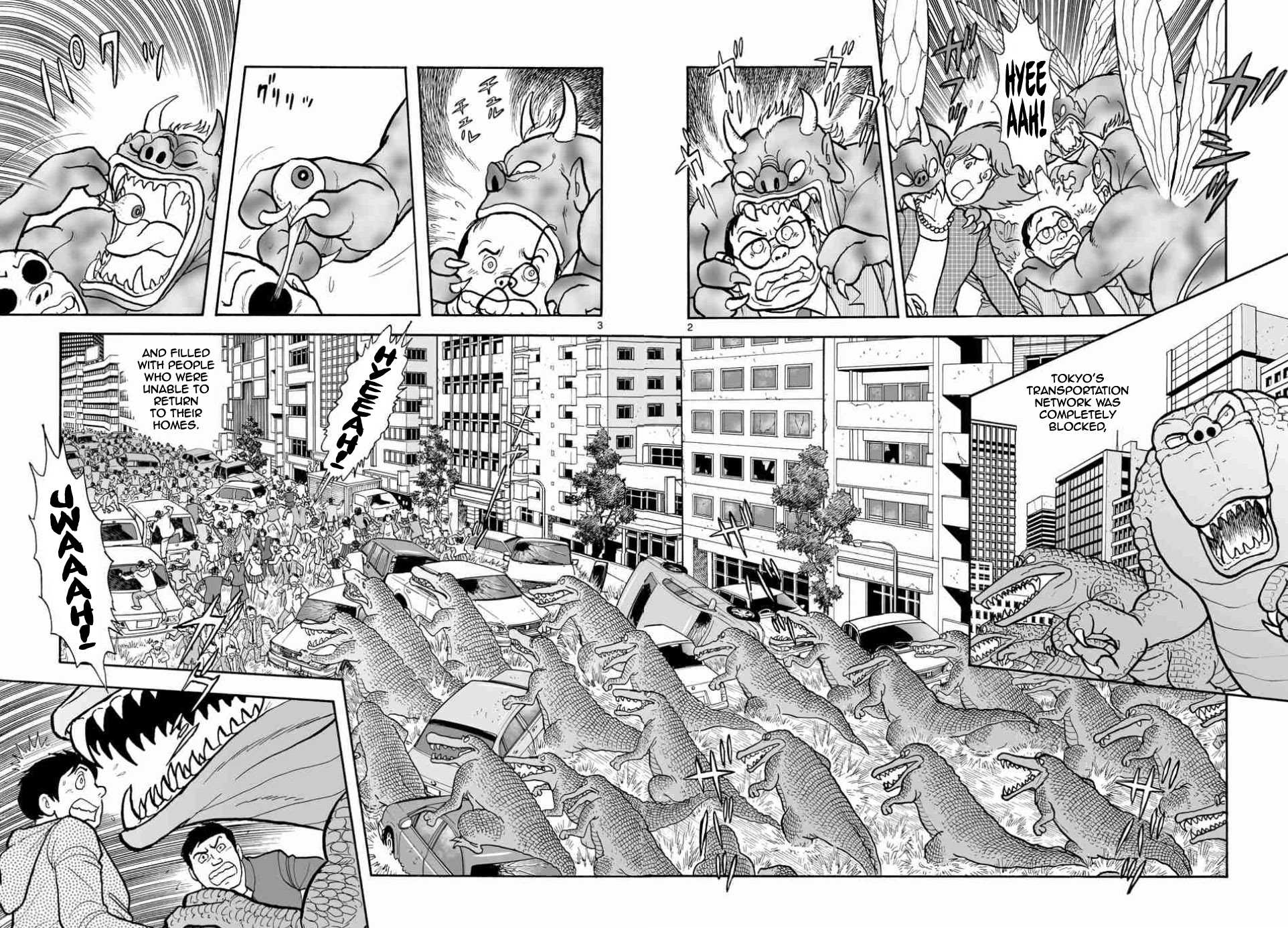 Cyborg 009 - Kanketsu Hen Conclusion - God's War Chapter 12.2 page 2 - Chapter 12 v2 : The Evil Demons of the Sky and Sea