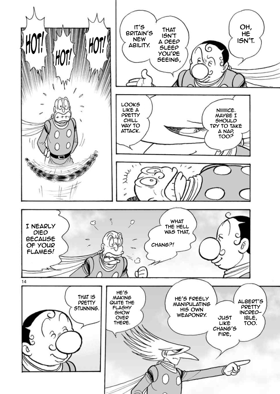 Cyborg 009 - Kanketsu Hen Conclusion - God's War Chapter 14.2 page 14 - Chapter 14 v2 : Shinjuku Stronghold