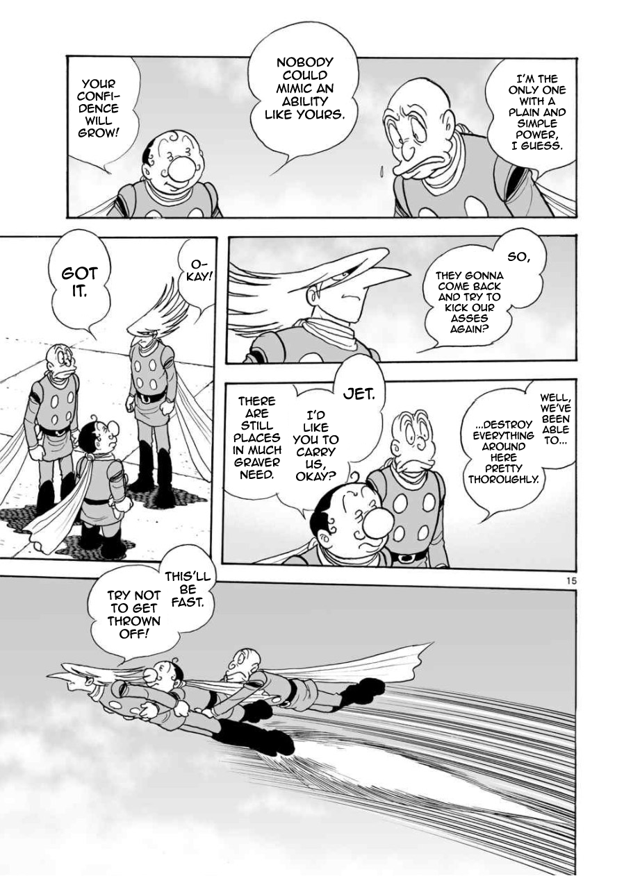 Cyborg 009 - Kanketsu Hen Conclusion - God's War Chapter 14.2 page 15 - Chapter 14 v2 : Shinjuku Stronghold