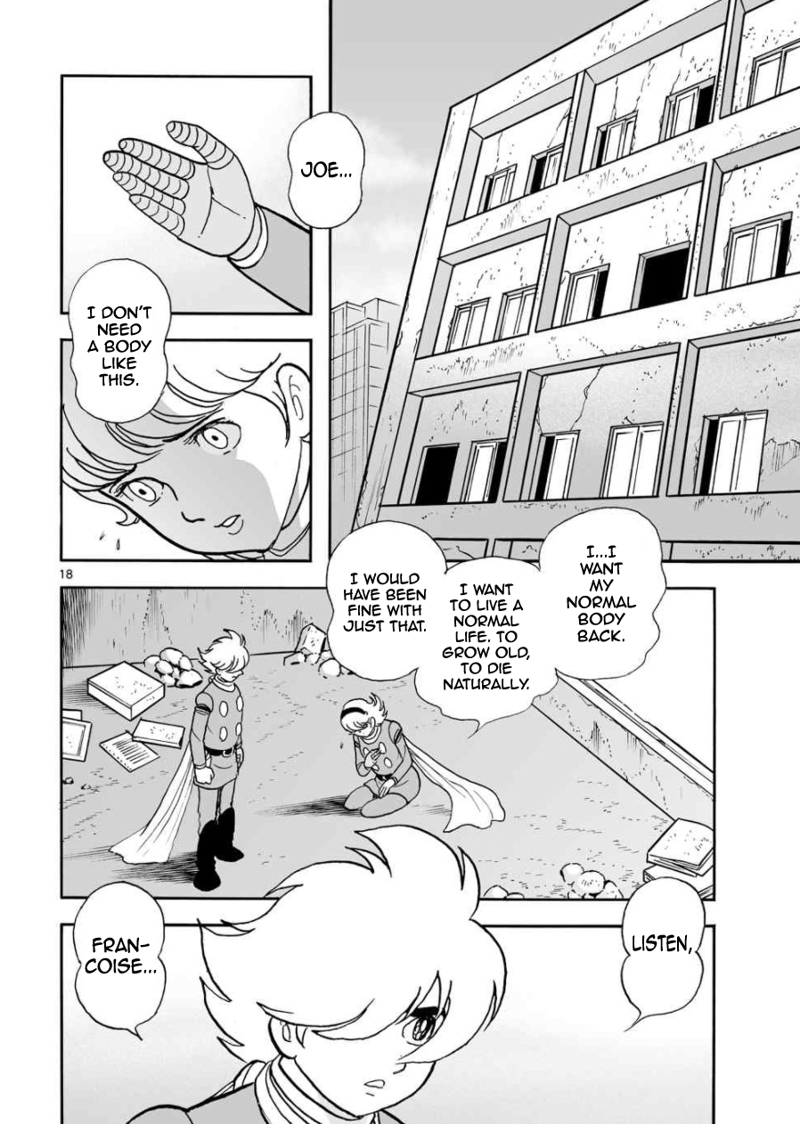 Cyborg 009 - Kanketsu Hen Conclusion - God's War Chapter 14.2 page 18 - Chapter 14 v2 : Shinjuku Stronghold