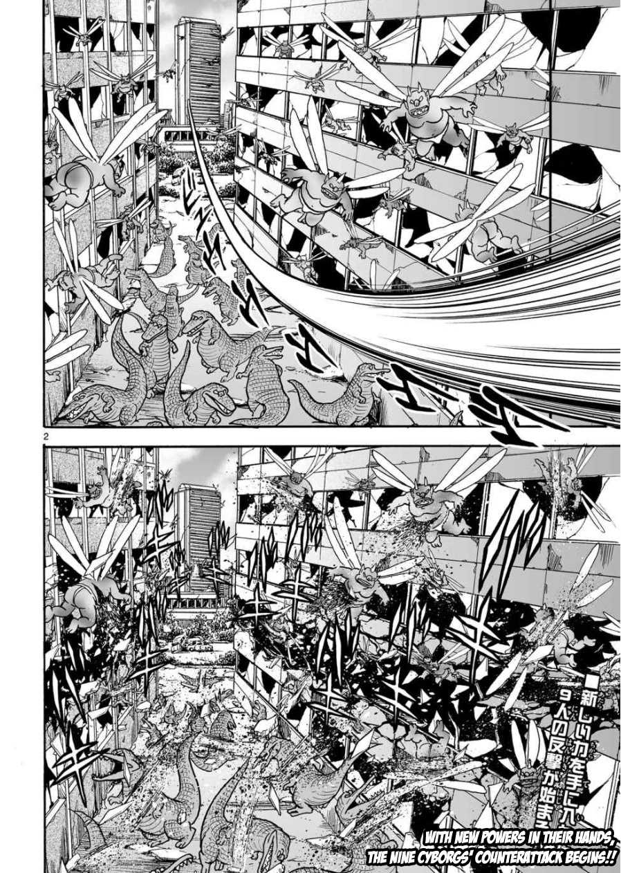 Cyborg 009 - Kanketsu Hen Conclusion - God's War Chapter 14.2 page 2 - Chapter 14 v2 : Shinjuku Stronghold