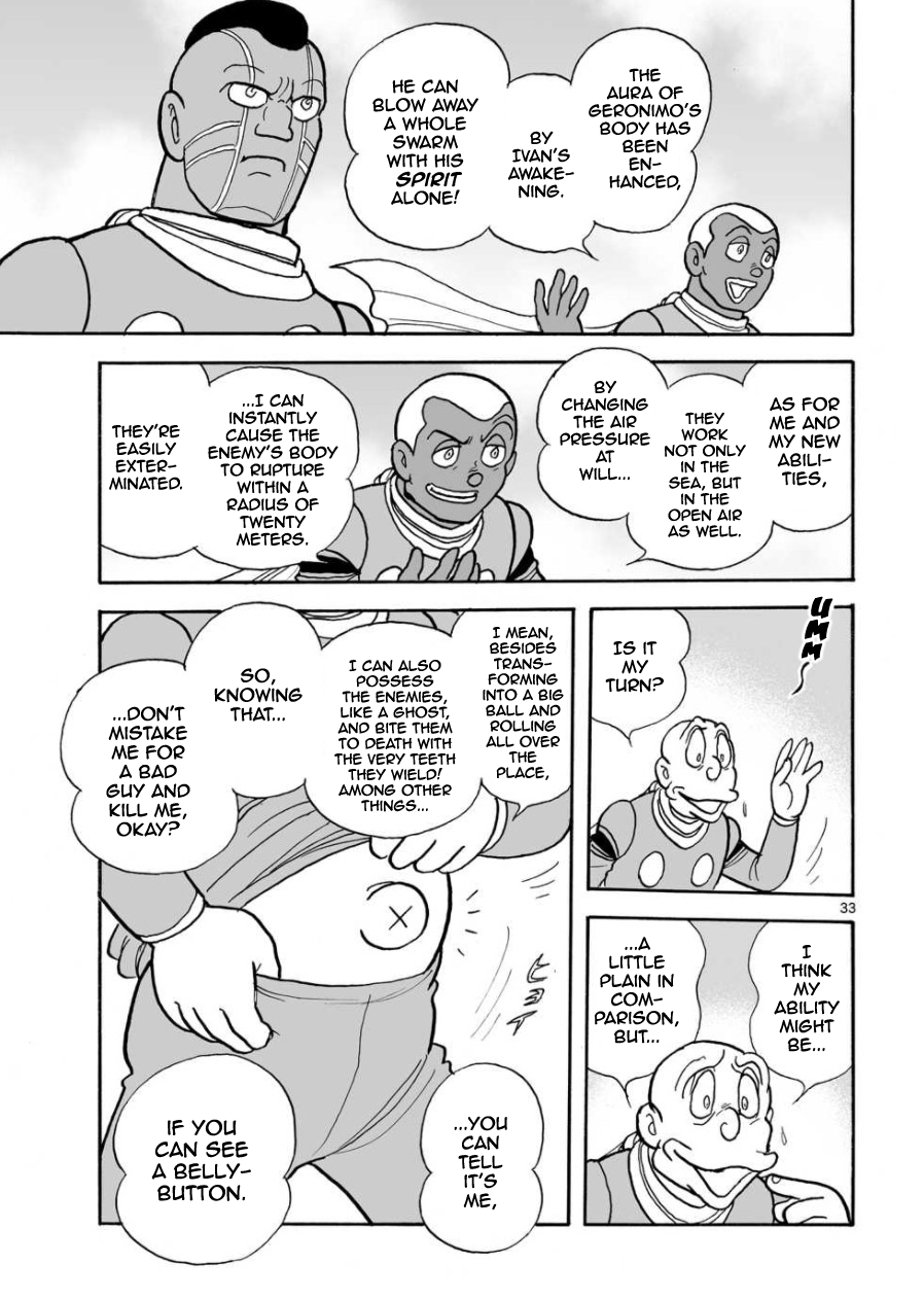 Cyborg 009 - Kanketsu Hen Conclusion - God's War Chapter 14.2 page 33 - Chapter 14 v2 : Shinjuku Stronghold