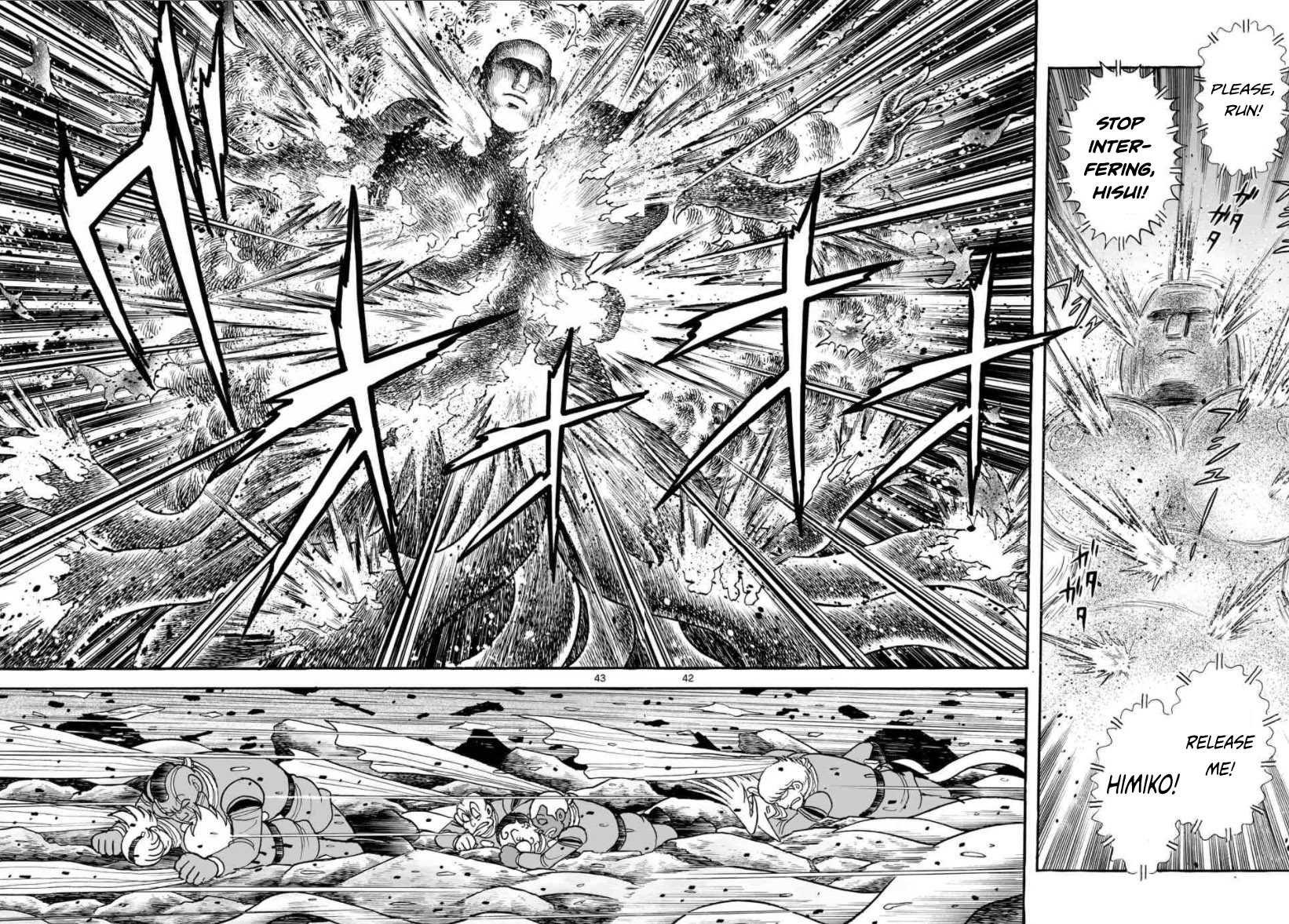 Cyborg 009 - Kanketsu Hen Conclusion - God's War Chapter 15.2 page 36 - Chapter 15 v2 : The Stronghold's Destruction