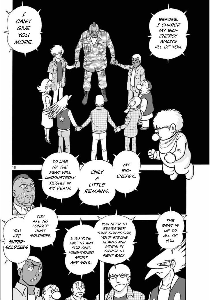 Cyborg 009 - Kanketsu Hen Conclusion - God's War Chapter 17 page 18 - Chapter 17