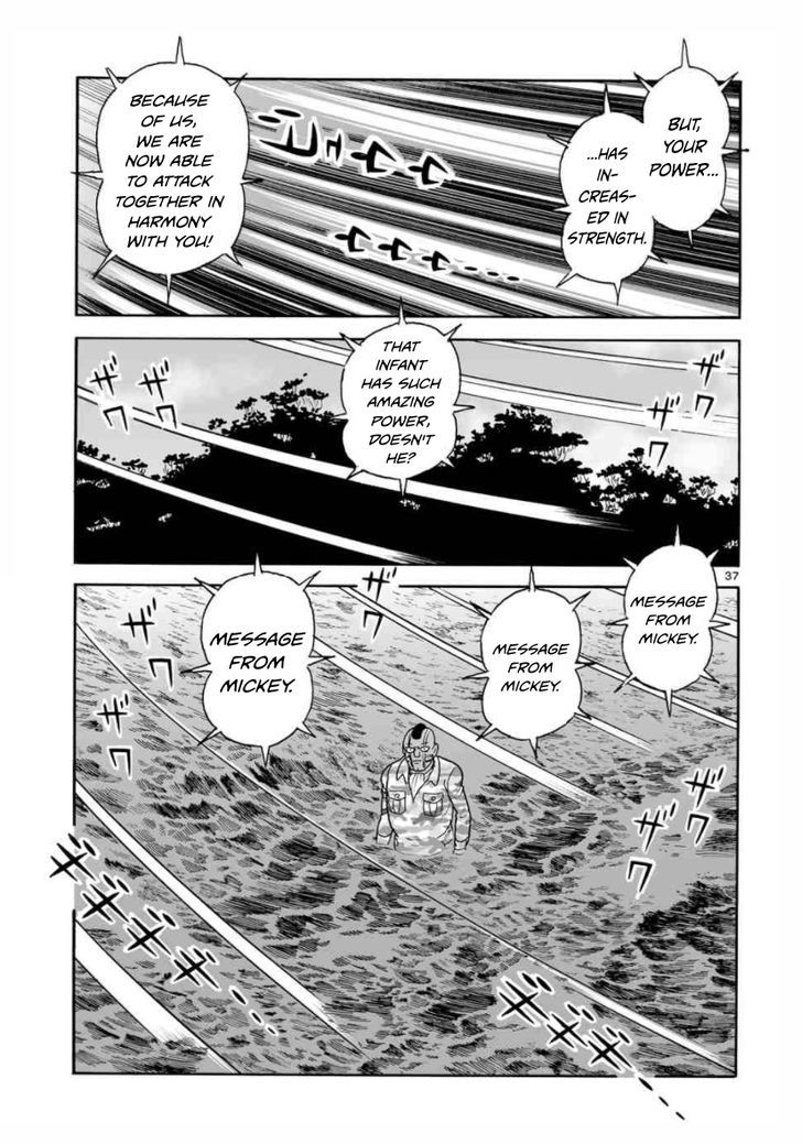 Cyborg 009 - Kanketsu Hen Conclusion - God's War Chapter 17 page 37 - Chapter 17