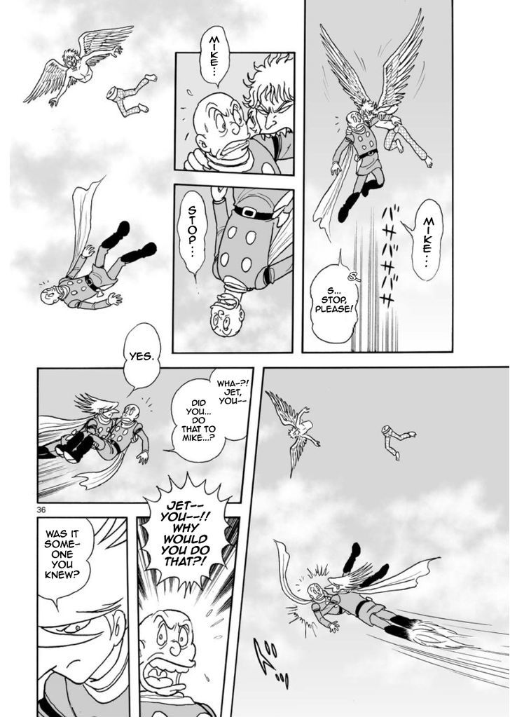 Cyborg 009 - Kanketsu Hen Conclusion - God's War Chapter 19 page 34 - Chapter 19