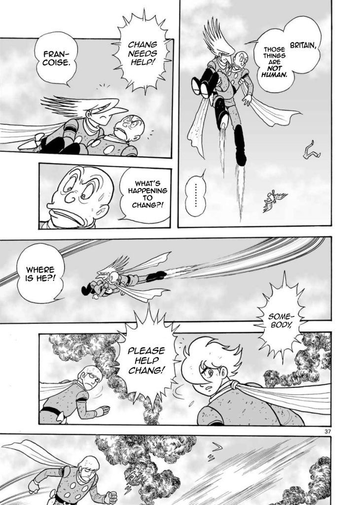 Cyborg 009 - Kanketsu Hen Conclusion - God's War Chapter 19 page 35 - Chapter 19