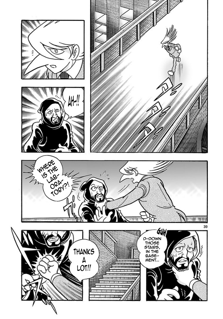 Cyborg 009 - Kanketsu Hen Conclusion - God's War Chapter 2 page 38 - Chapter 2 : Cyborg 002: The Bottom of the Skyscraper