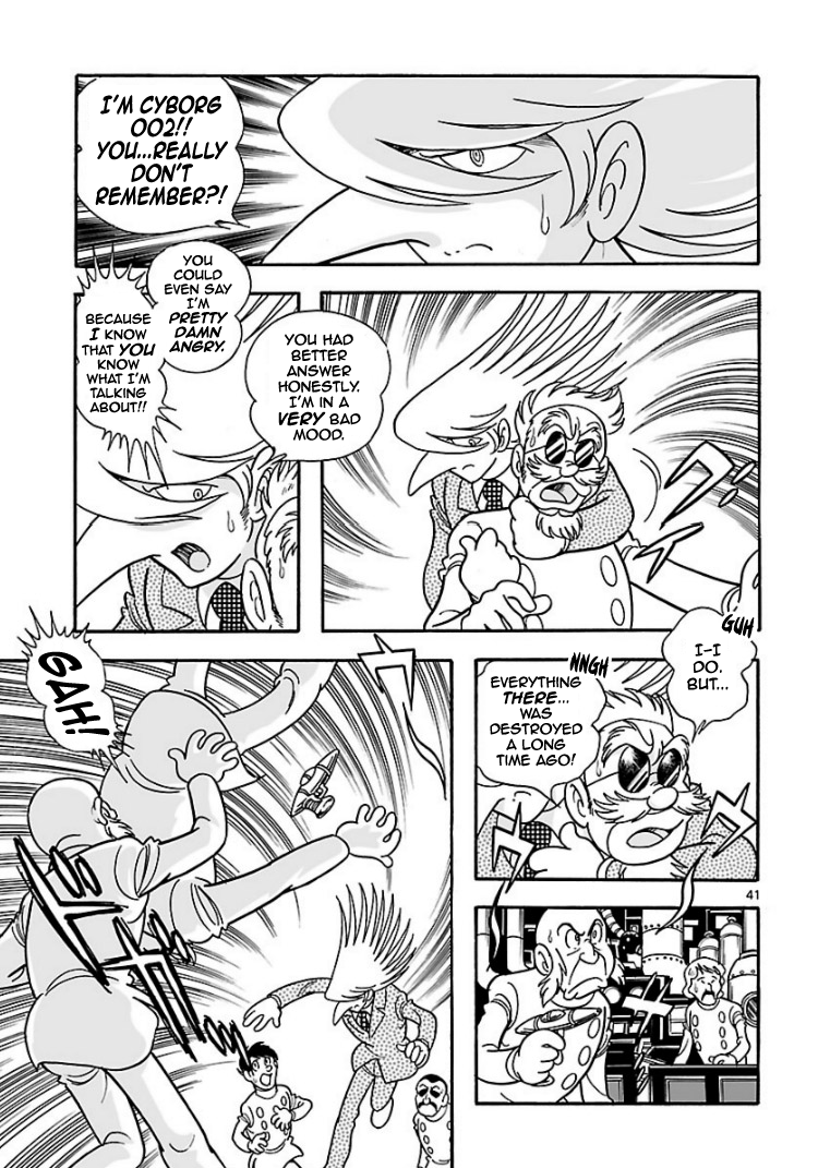 Cyborg 009 - Kanketsu Hen Conclusion - God's War Chapter 2 page 40 - Chapter 2 : Cyborg 002: The Bottom of the Skyscraper