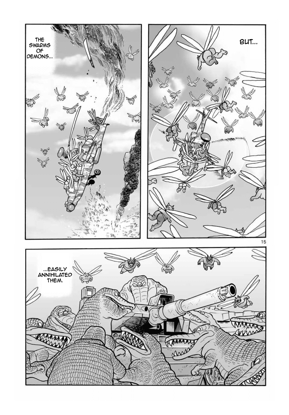 Cyborg 009 - Kanketsu Hen Conclusion - God's War Chapter 22 page 14 - Chapter 22: Defeat of the Cyborg Soldiers