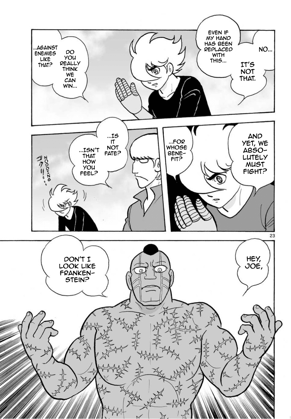Cyborg 009 - Kanketsu Hen Conclusion - God's War Chapter 22 page 22 - Chapter 22: Defeat of the Cyborg Soldiers