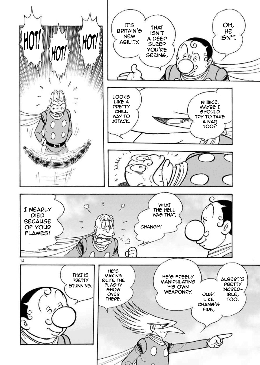 Cyborg 009 - Kanketsu Hen Conclusion - God's War Chapter 23 page 14 - Chapter 23: Shinjuku Stronghold