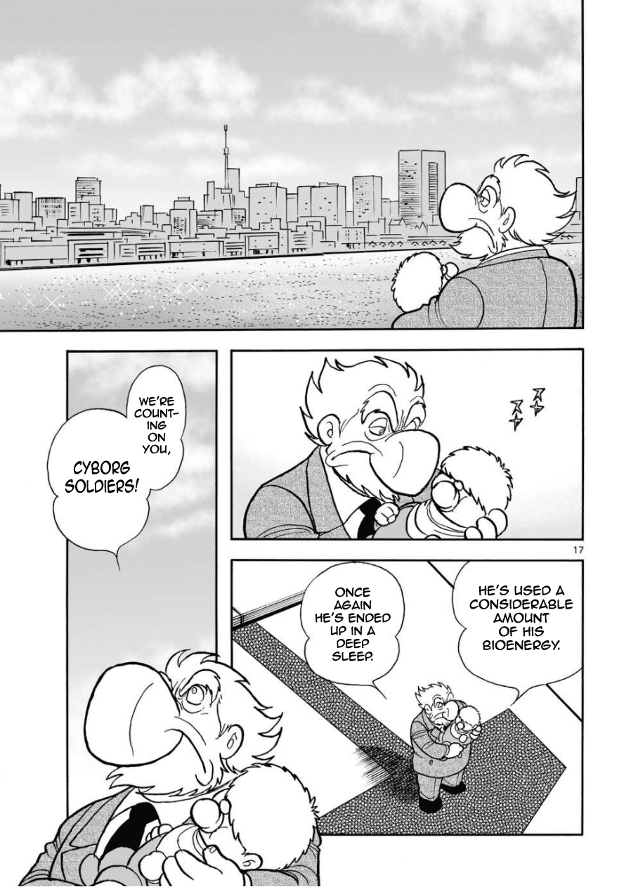 Cyborg 009 - Kanketsu Hen Conclusion - God's War Chapter 23 page 17 - Chapter 23: Shinjuku Stronghold