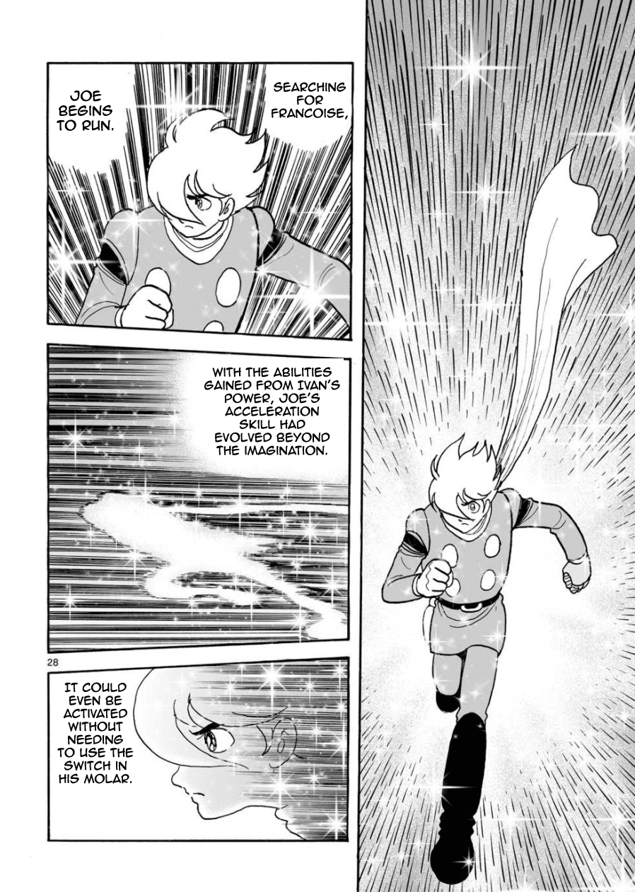 Cyborg 009 - Kanketsu Hen Conclusion - God's War Chapter 23 page 28 - Chapter 23: Shinjuku Stronghold