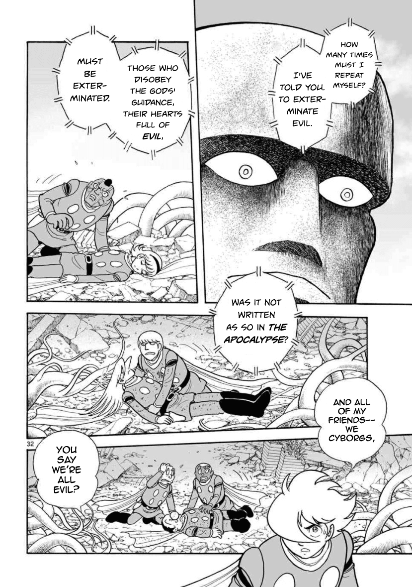 Cyborg 009 - Kanketsu Hen Conclusion - God's War Chapter 24 page 26 - Chapter 24: The Stronghold's Destruction