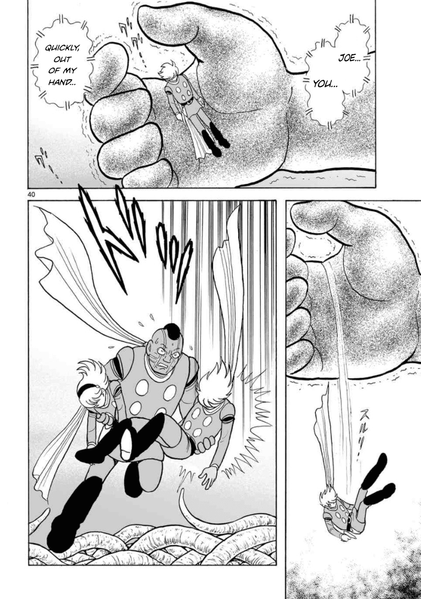 Cyborg 009 - Kanketsu Hen Conclusion - God's War Chapter 24 page 34 - Chapter 24: The Stronghold's Destruction
