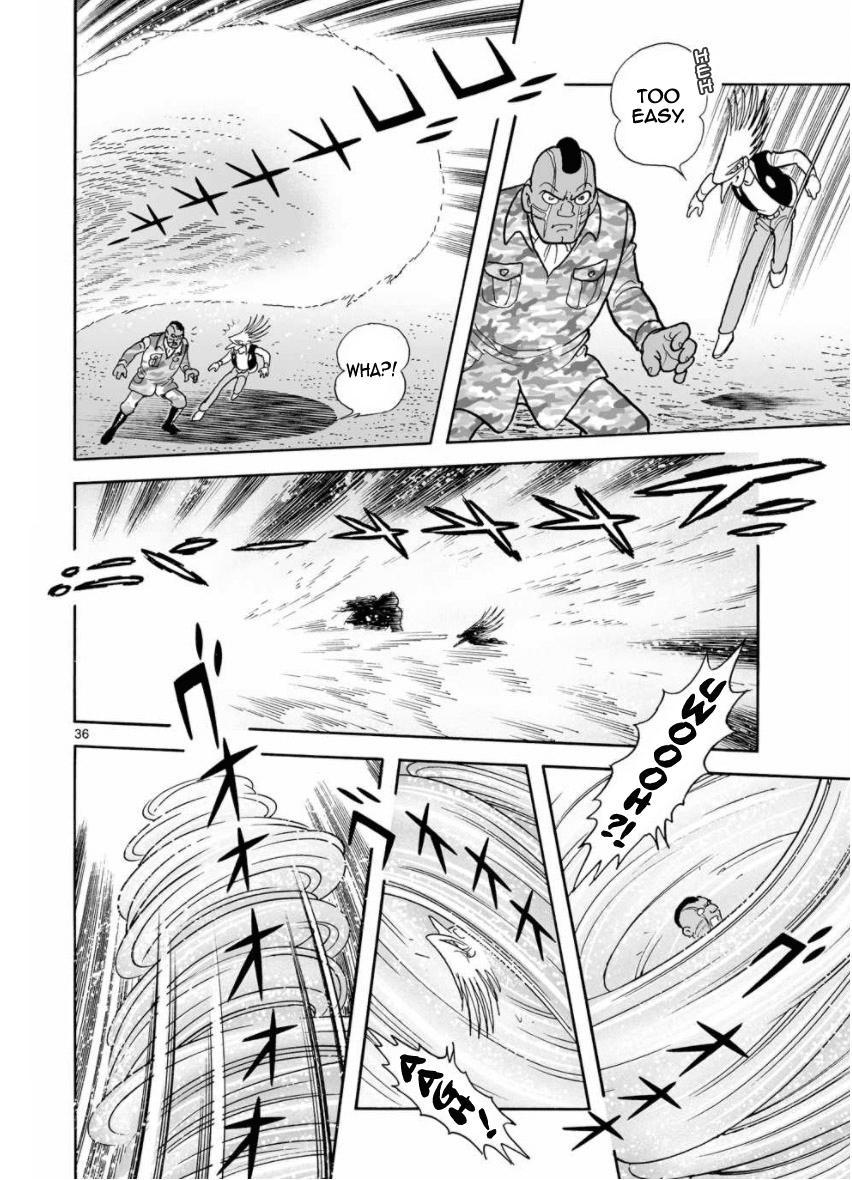 Cyborg 009 - Kanketsu Hen Conclusion - God's War Chapter 27 page 35 - Chapter 27: Mills of Gods