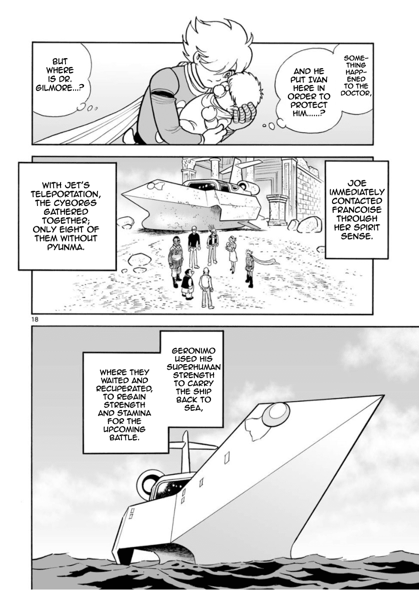 Cyborg 009 - Kanketsu Hen Conclusion - God's War Chapter 28 page 17 - Chapter 28: Gathering of the Gods