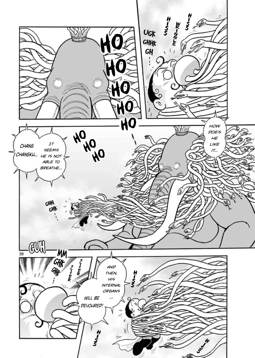 Cyborg 009 - Kanketsu Hen Conclusion - God's War Chapter 28 page 36 - Chapter 28: Gathering of the Gods