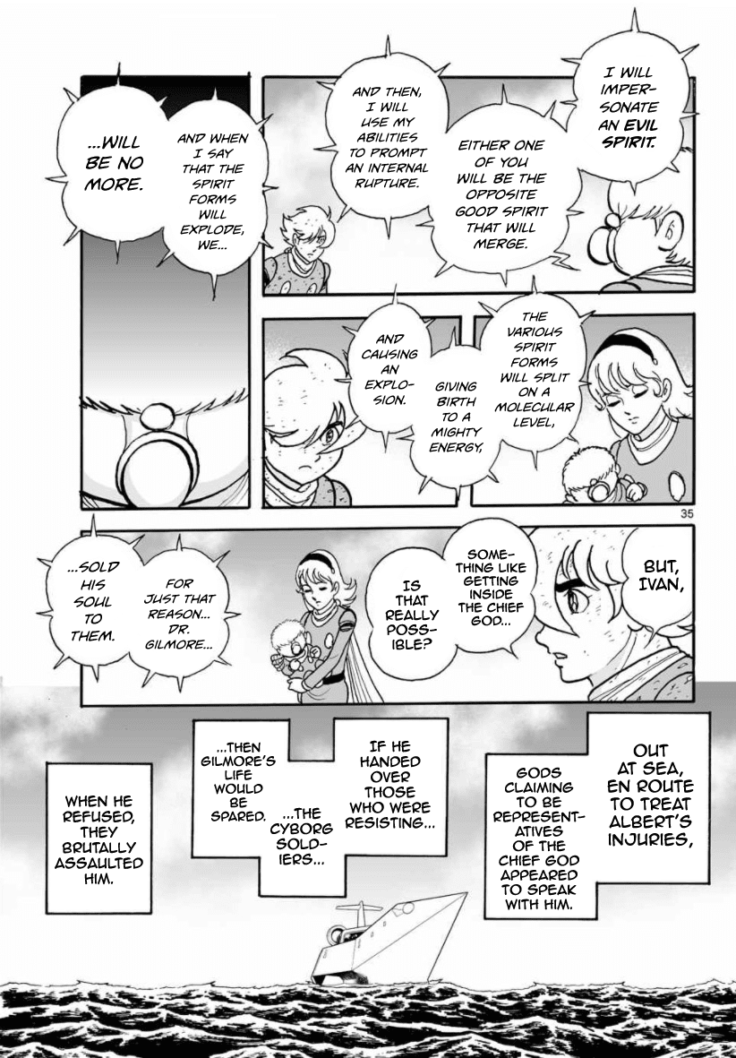 Cyborg 009 - Kanketsu Hen Conclusion - God's War Chapter 30 page 35 - Chapter 30: The Two Universes