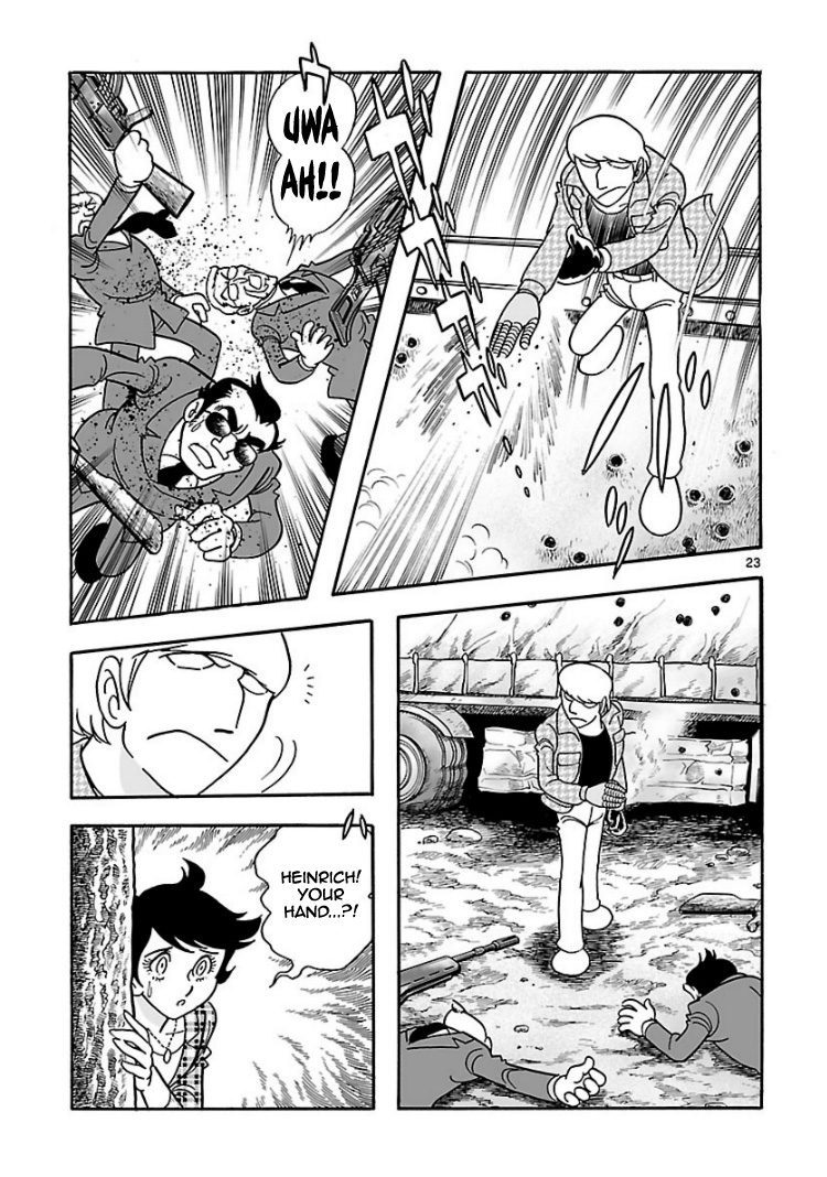 Cyborg 009 - Kanketsu Hen Conclusion - God's War Chapter 4.2 page 22 - Chapter 4 v2 : Cyborg 004: The Fairy Road