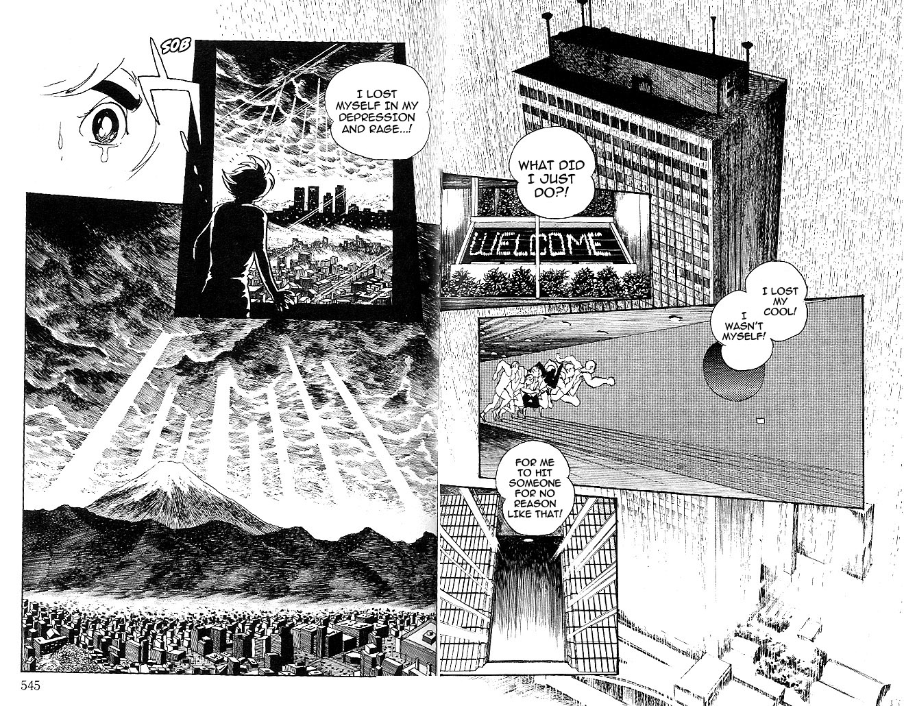 Cyborg 009 - Red-hen Chapter 8.2 page 13 - Chapter 8 v2 : Rainy Day Sketches of Yamano Te