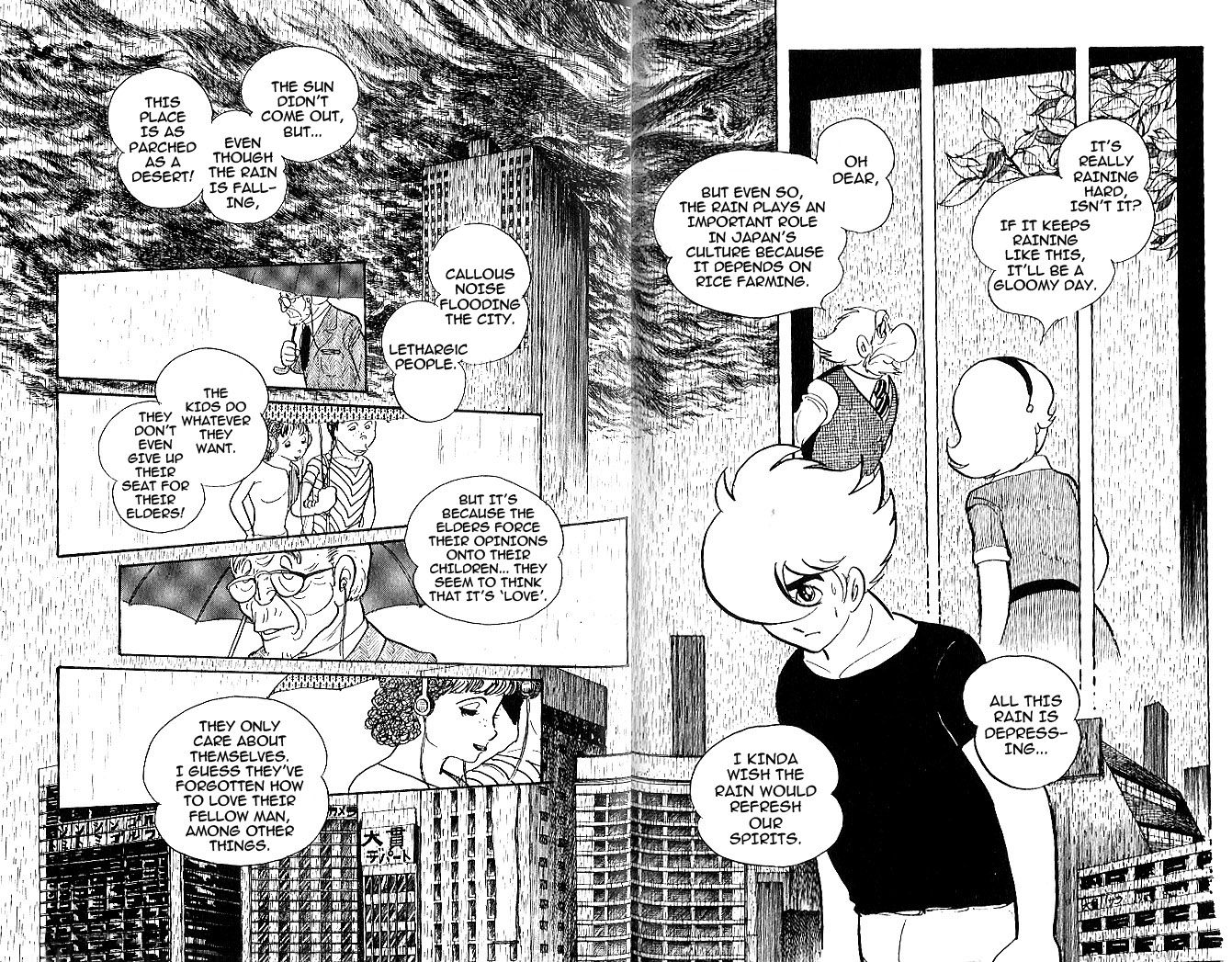 Cyborg 009 - Red-hen Chapter 8.2 page 9 - Chapter 8 v2 : Rainy Day Sketches of Yamano Te