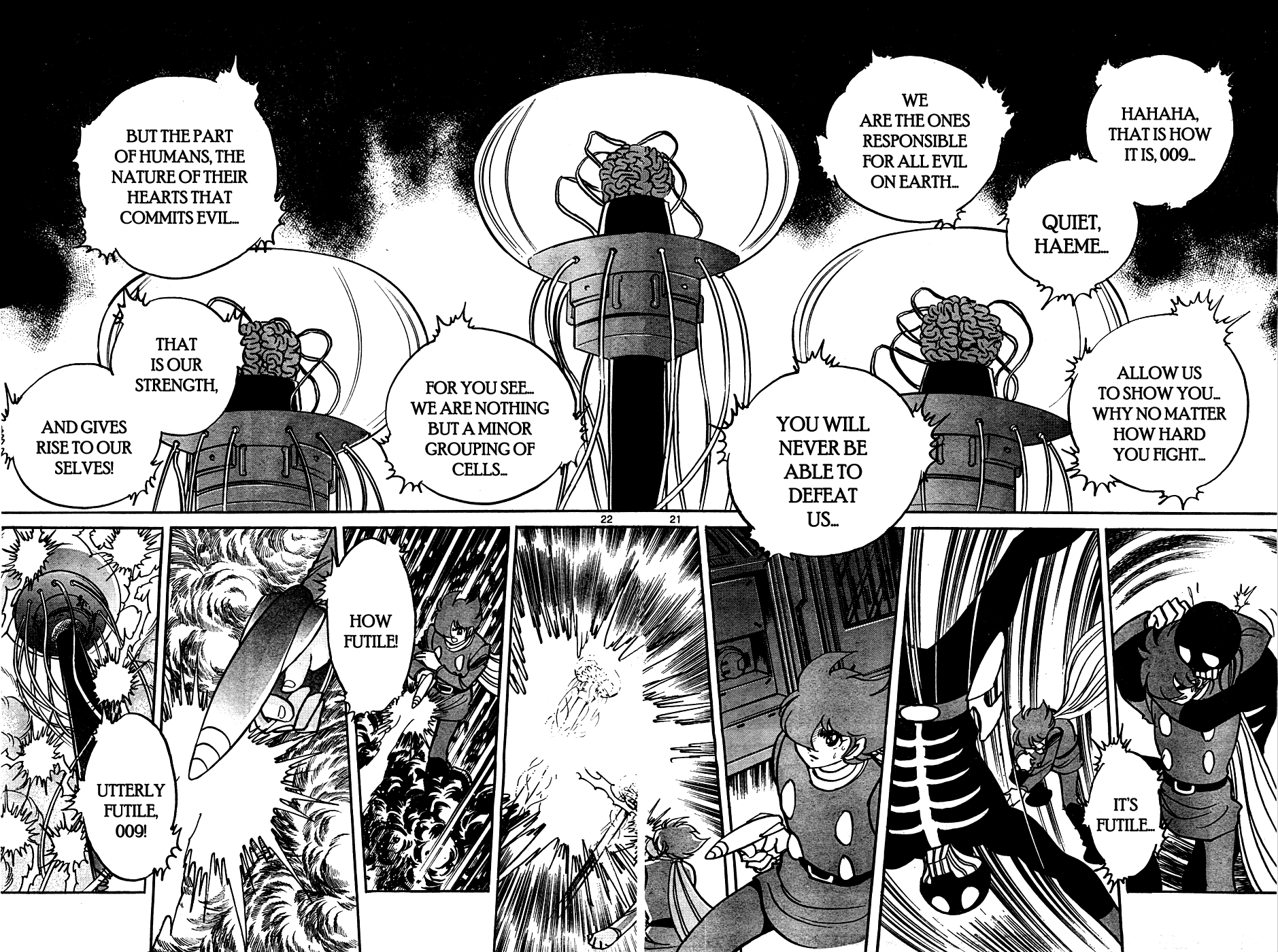 Cyborg 009 (SHIMAMOTO Kazuhiko) Chapter 4.2 page 21 - Chapter 4 v2 : Cyborg 009, by SHIMAMOTO Kazuhiko