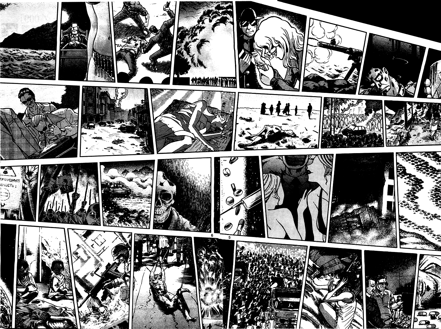 Cyborg 009 (SHIMAMOTO Kazuhiko) Chapter 4.2 page 6 - Chapter 4 v2 : Cyborg 009, by SHIMAMOTO Kazuhiko