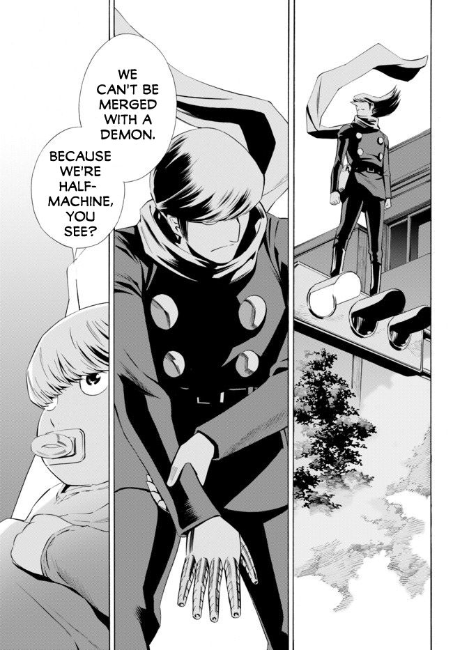 Cyborg 009 vs Devilman: Breakdown Chapter 10 page 15 - Chapter 10 : Act 5 - Fusion