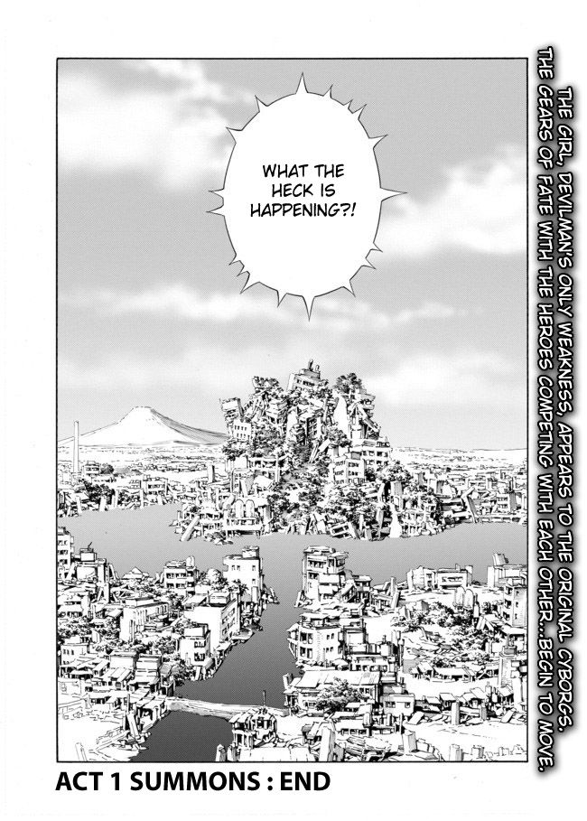 Cyborg 009 vs Devilman: Breakdown Chapter 2 page 24 - Chapter 2 : Act 1 - Summons part 2