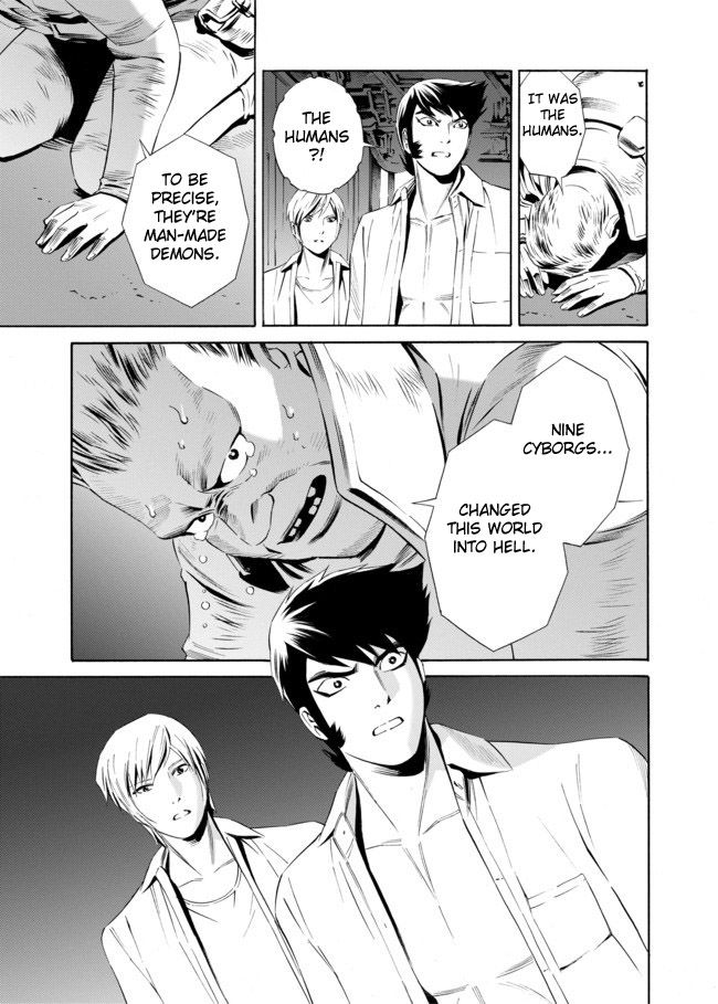 Cyborg 009 vs Devilman: Breakdown Chapter 2 page 7 - Chapter 2 : Act 1 - Summons part 2