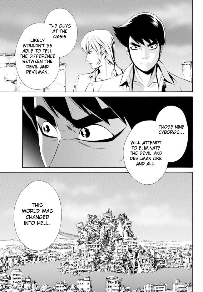 Cyborg 009 vs Devilman: Breakdown Chapter 3 page 14 - Chapter 3 : Act 2 - Offense and Defense part 1