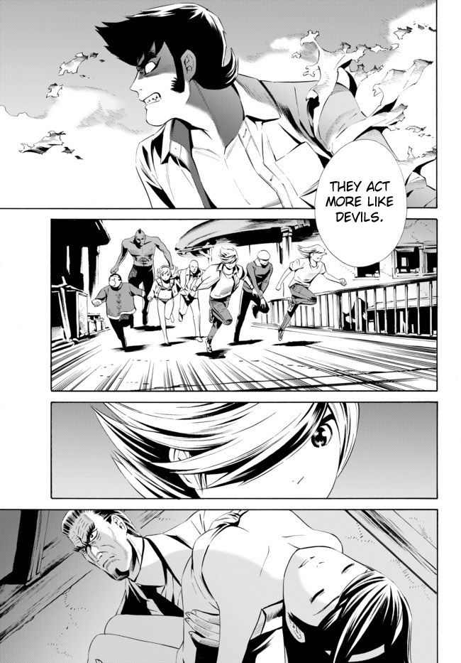 Cyborg 009 vs Devilman: Breakdown Chapter 4 page 19 - Chapter 4 : Act 2 - Offense and Defense part 2