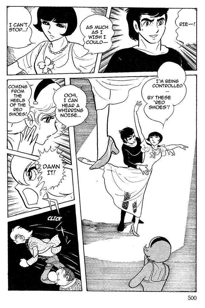 Cyborg 009 - White-hen Chapter 7.2 page 10 - Chapter 7 v2 : The Red Shoes
