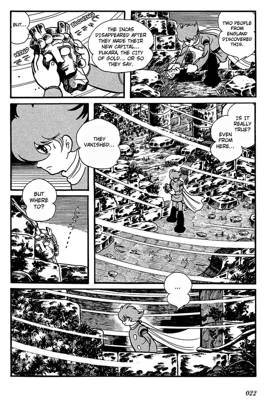 Cyborg 009 Chapter 100 page 13 - Chapter 100 : Night at Pukara, The City of Gold