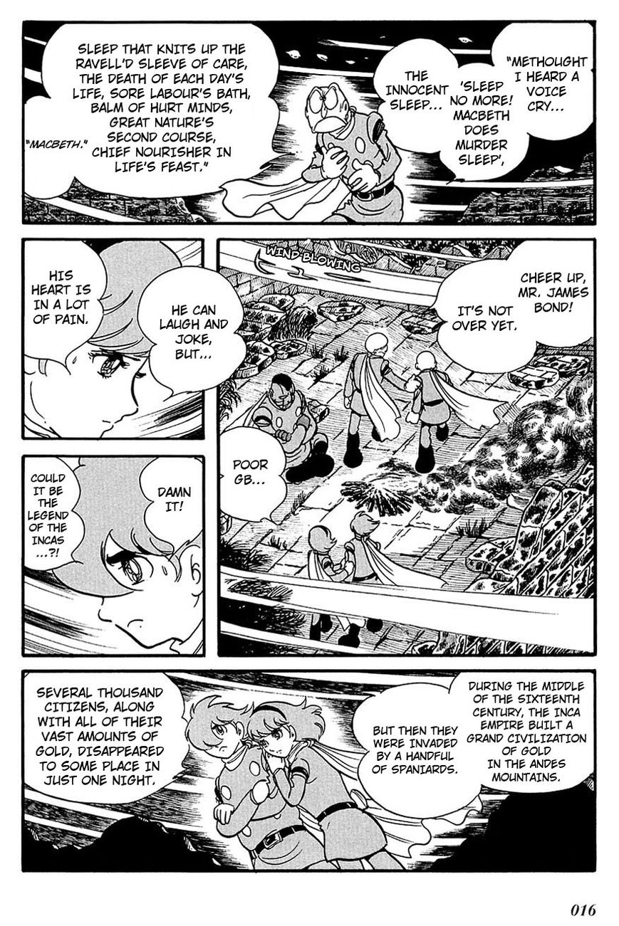 Cyborg 009 Chapter 100 page 7 - Chapter 100 : Night at Pukara, The City of Gold